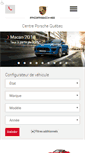 Mobile Screenshot of porschequebec.com